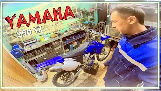 Yamaha 250 YZ устраняю мелкие недочёты...