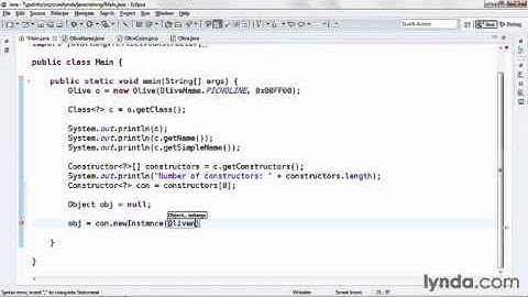 java tutorial  Instantiating Classes Dynamically