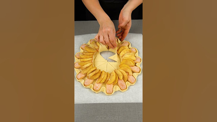 Dessert in 5 minutes! Just puff pastry and apples