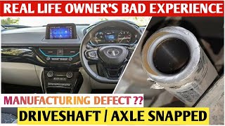 Tata Nexon Driveshaft Breakdown | Does Tata Nexon BS6 Facelift 2020 also have Axle Problem ?