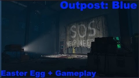 Black Ops 3 Custom Zombies "Outpost: Blue" Gameplay + Easter Egg