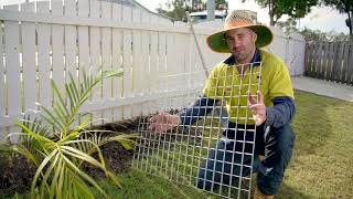 Enclosures Video  Keep your dog from digging under fences.