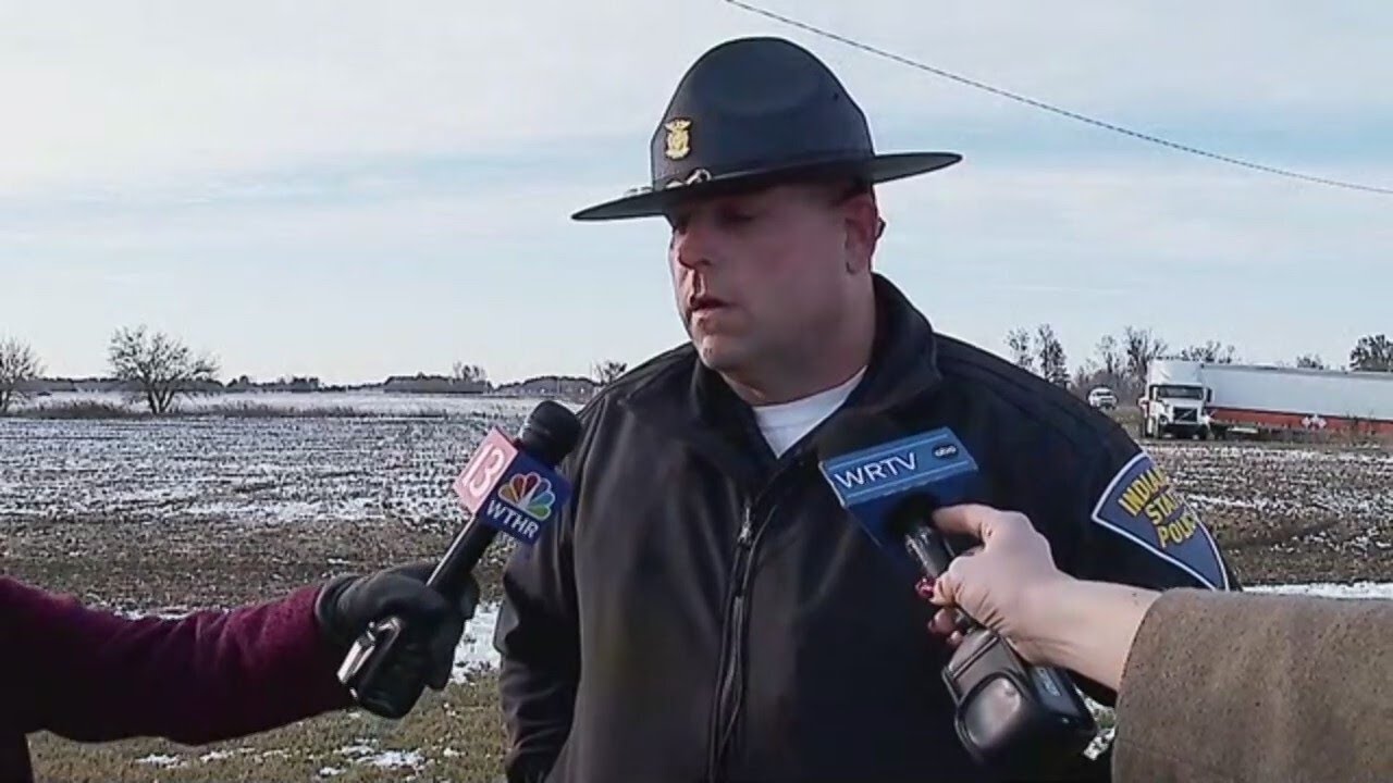 Indiana State Police discuss crash that killed deputy