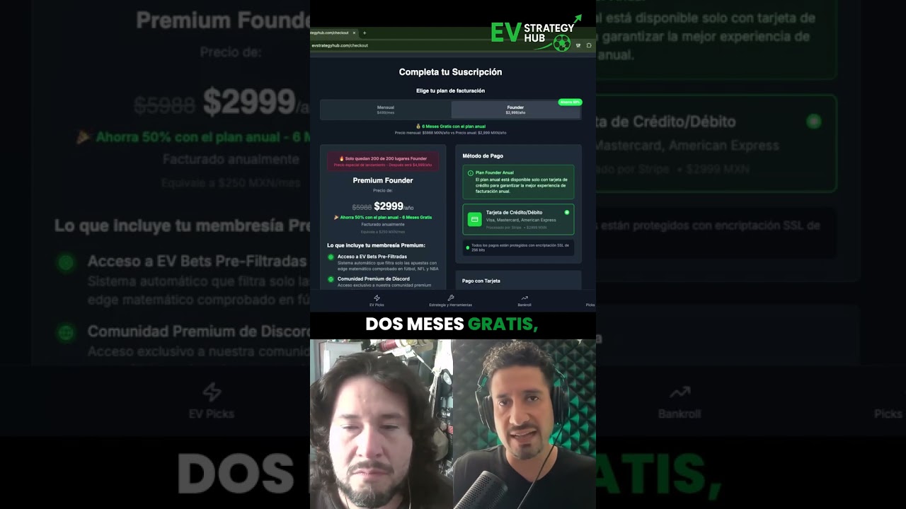 Conviértete en FOUNDER de EV Strategy Hub 🚀 Beneficios EXCLUSIVOS de por vida