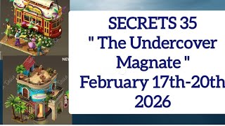 June's Journey SECRETS 35 | The Undercover Magnate | February 17-20, 2026, Details