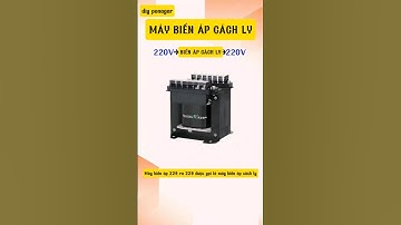 thiết bị chống điện giật | nguyên lý hoạt động của máy biến áp cách ly 220v
