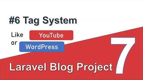 #6 Laravel Blog Project in Hindi (2020) - Tag System CRUD (like youtube, wordpress)