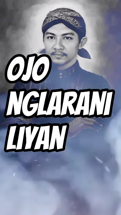 Ojo Nglarani Atine Wong Liyo #griyaadatkalijaga