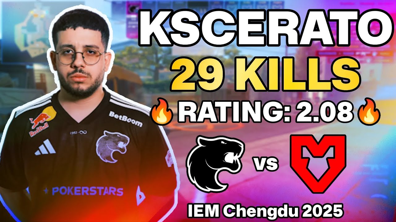 ☢️ KSCERATO POV: OVERPASS DESTRUCTION vs MOUZ! | IEM Chengdu 2025