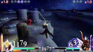 Dissidia 012 quick battle Cloud vs Feral Chaos (high actions)