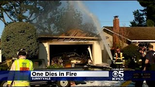 Body Found In Sunnyvale Home After Fire Caves In Roof