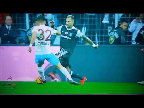 Yusuf Erdoğan'ın Sakatlanma Anı Beşiktaş-Trabzonspor 2-1