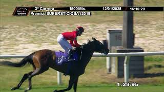 Vidéo de la course PMU PREMIO SUPERSTICIOSA (2019)