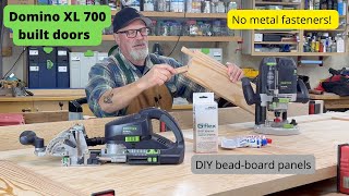 Building custom exterior doors with Festool Domino XL and Festool OF2200 router