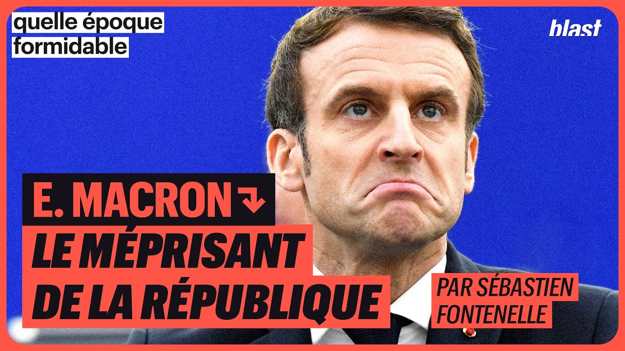 ⁣E. MACRON : LE MÉPRISANT DE LA RÉPUBLIQUE