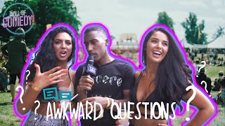 Asking Awkward Questions | At Wireless Festival With Yung Filly screenshot 5