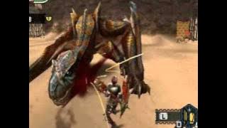 MHFUnite Tigrex Lance Training 2'33 No Flashes/Traps