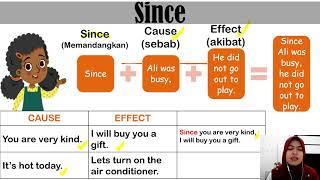 BI Y6 CONJUNCTIONS since, although & because