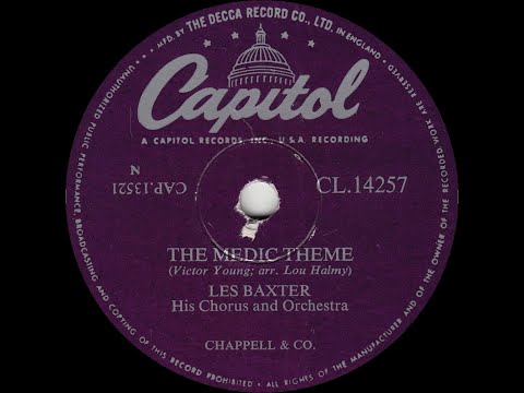 Punk music video thumbnail preview for Les Baxter - The Medic Theme