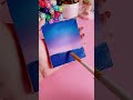 Mini canvas aesthetic painting shorts art painting youtubeshorts