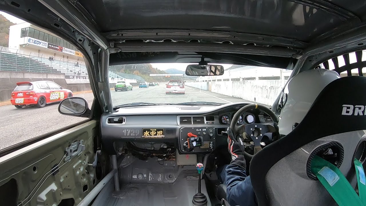 2024年12月14日　ホンダワンメイクチャンピオンカップレース　Round Final　シビック1600cc N2 クラス　セントラルサーキット