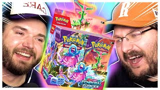 Opening a Pokemon Temporal Forces box w\/ Wildcat!