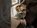 Metallic Marble Table Transformation ✨#shorts #ResinArt #diy #satisfying
