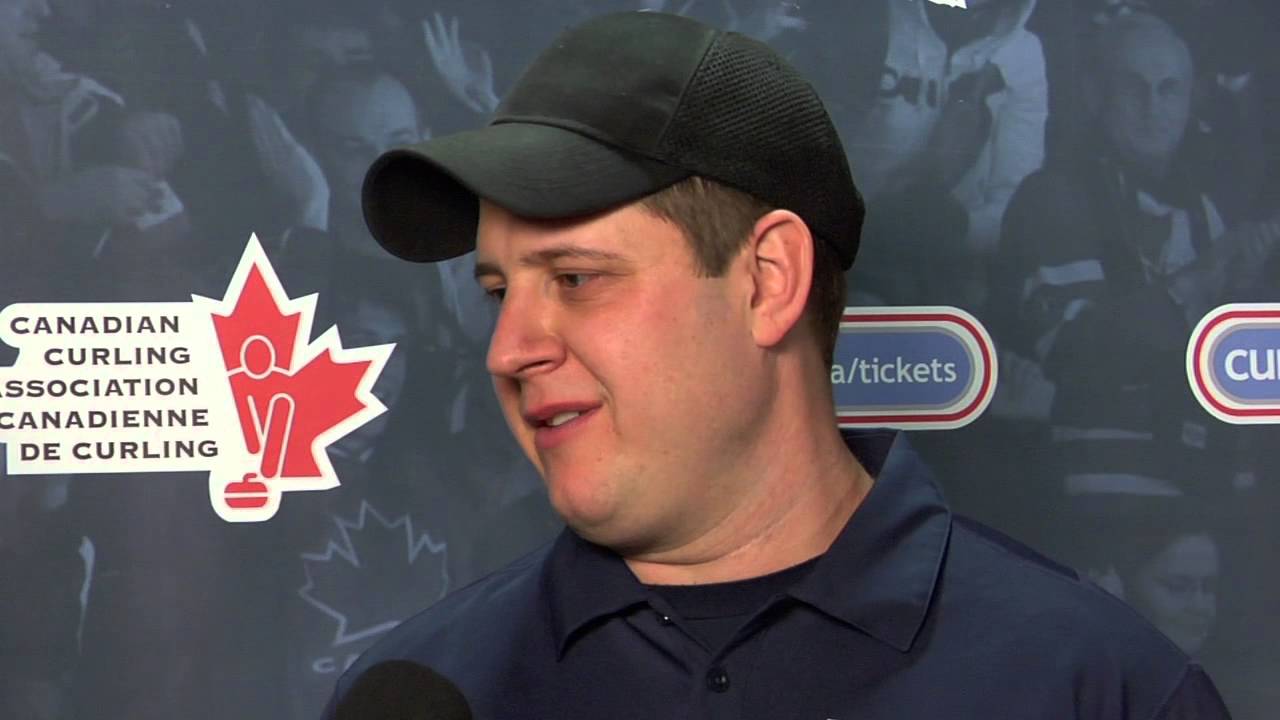 Media Scrum Draw 9 - WFG Continental Cup 2014 curling deporte