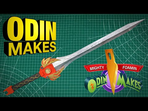 Odin Makes: Red Ranger Power Sword from Mighty Morphin Power Rangers