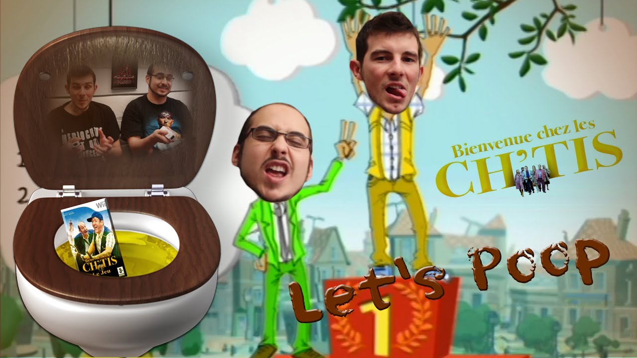 Let's Poop Bienvenue chez les ch'tis Wii YouTube