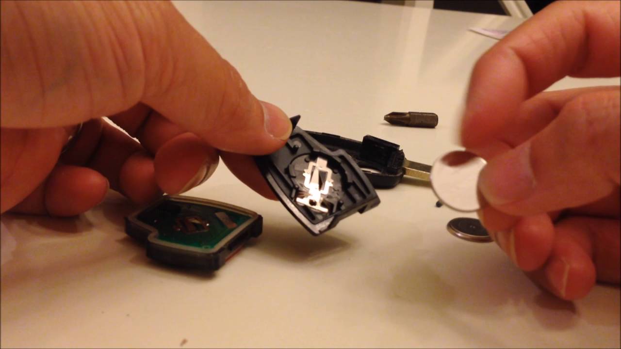 Honda Accord Key Fob Remote Battery Replacement - YouTube