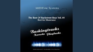 I Want It That Way ((Originally Performed by Backstreet Boys) [Karaoke Version])