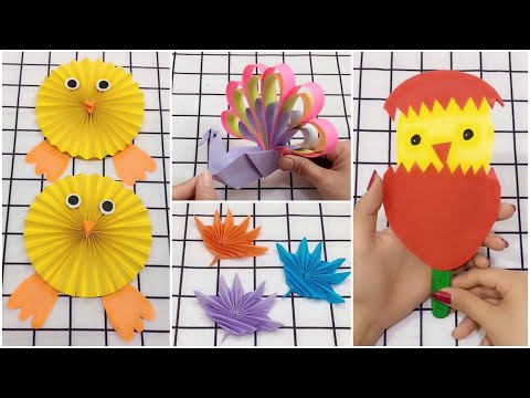 Easy Paper Art & Craft For School Projects
