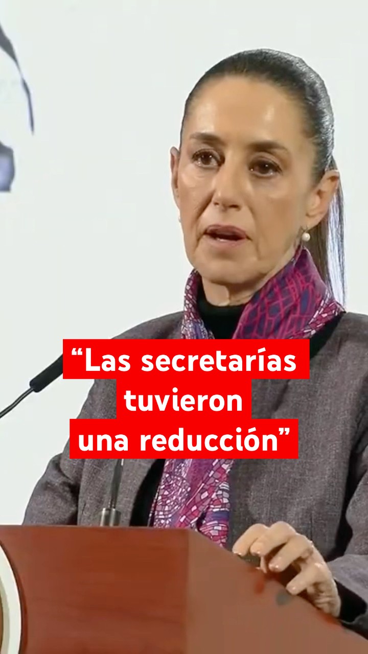 Sheinbaum anuncia reducción de gastos en secretarías para apoyar a migrantes mexicanos
