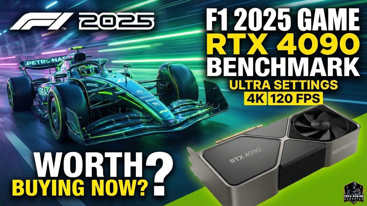F1 25 RTX 4090 Benchmark: Ultra Max Settings, Path Tracing & DLSS ...