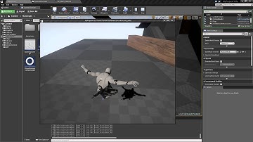 UE4.10.1 Unreal Engine - true first and third person blueprint demo - WIP