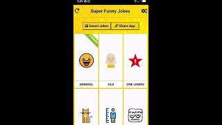 How to save jokes in the Super Funny Jokes App screenshot 3