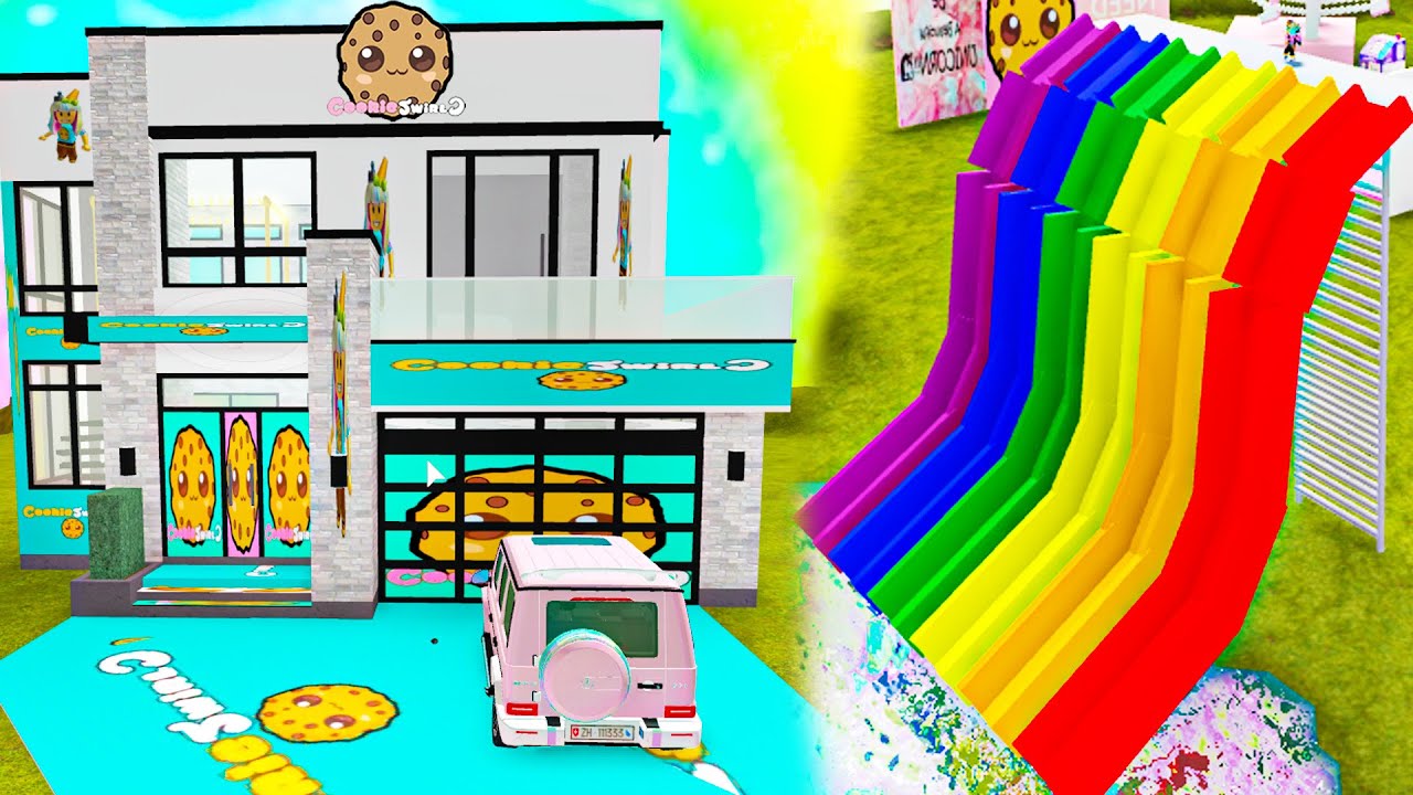 I Find Awesome Cookie Swirl C House In Random Roblox Games Youtube - cookie word c roblox