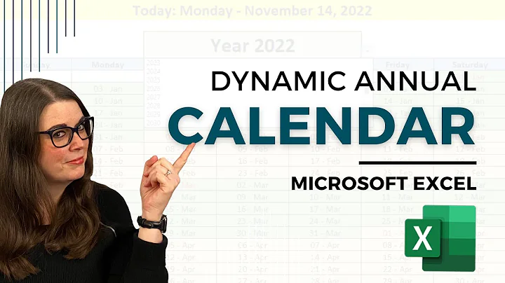 How to Create a Dynamic Annual Calendar in Microso...