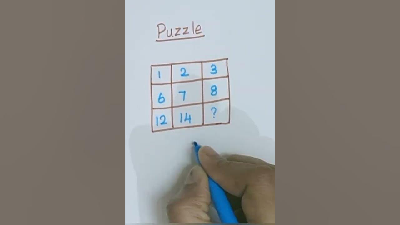 Puzzle time/Math tricks. - YouTube