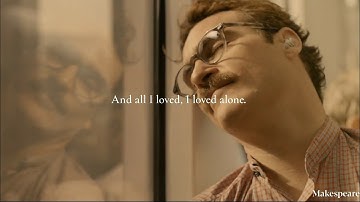 Alone by Edgar Allan Poe | Makespeare