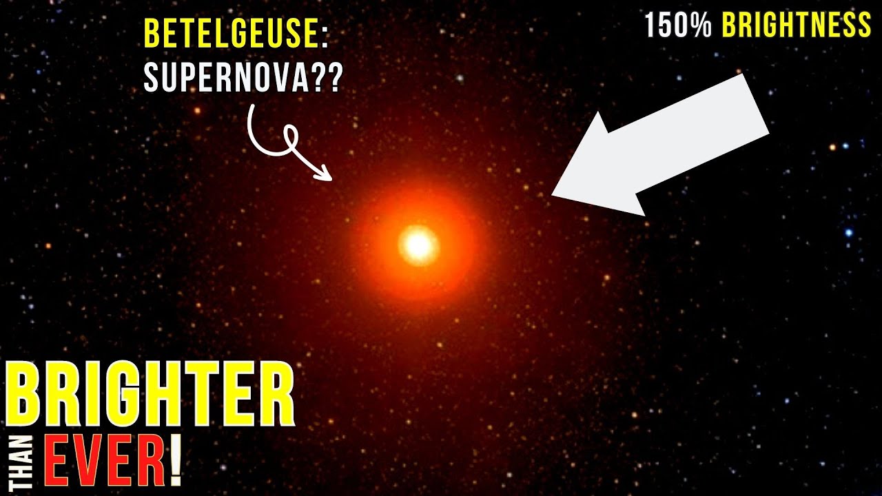 Supernova Alert! Betelgeuse's Weird Behavior and Mysterious 150