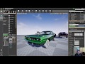 How to implement new vehicles with the physic vehicle project. (unreal engine 4)(Blueprint)
