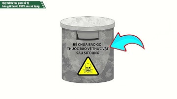 CL10 Quy trình Thu gom, xử lý bao gói thuốc BVTV đã qua sử dụng