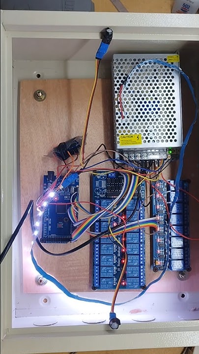 Stairs LED lights Arduino Uno and Arduino Mega with WS2812B Full color ...
