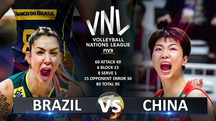 Brazil vs China - Quarter Finals | Women's VNL 2023 - DayDayNews
