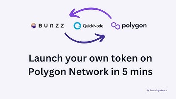 Launch your own token on Polygon Network in 5 mins