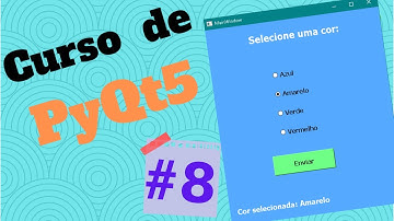 Curso de PyQt5 #8 - Radio Button