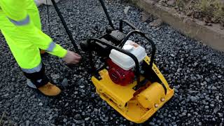 Masalta Soil Compactor Machine Ms90 Operation Video