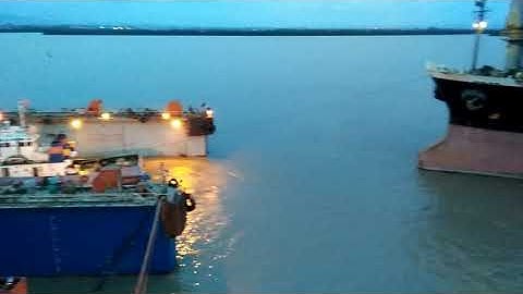 Floating dry dock procedure part 2